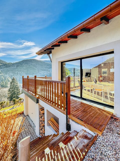 Chalet | 2 bdr | Nordic bath | Sun & View