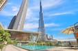 1BR in Downtown Dubai, Walk to Mall, Metro, and Fountains
