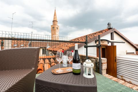 Central View, Cozy Elegant + Rooftop