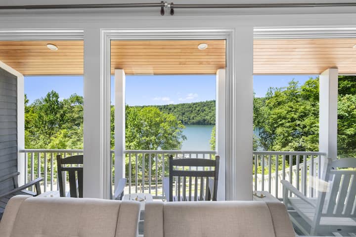 Bluewater Lodge | Pool, Dock, Fire Pit