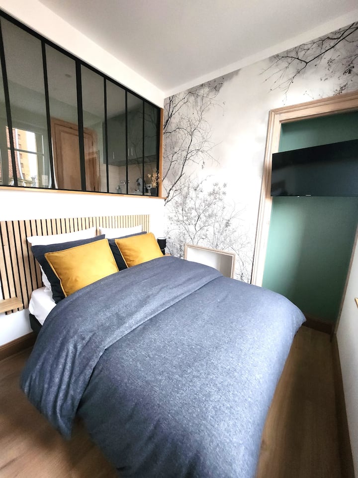 Suite Delvincourt - Rue Calme Centre Ville - Gare - Charleville-Mézières