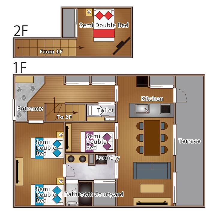 【-Yatari-】kix Direct / 3bed Rooms / 5 Min Sta! - Osaka