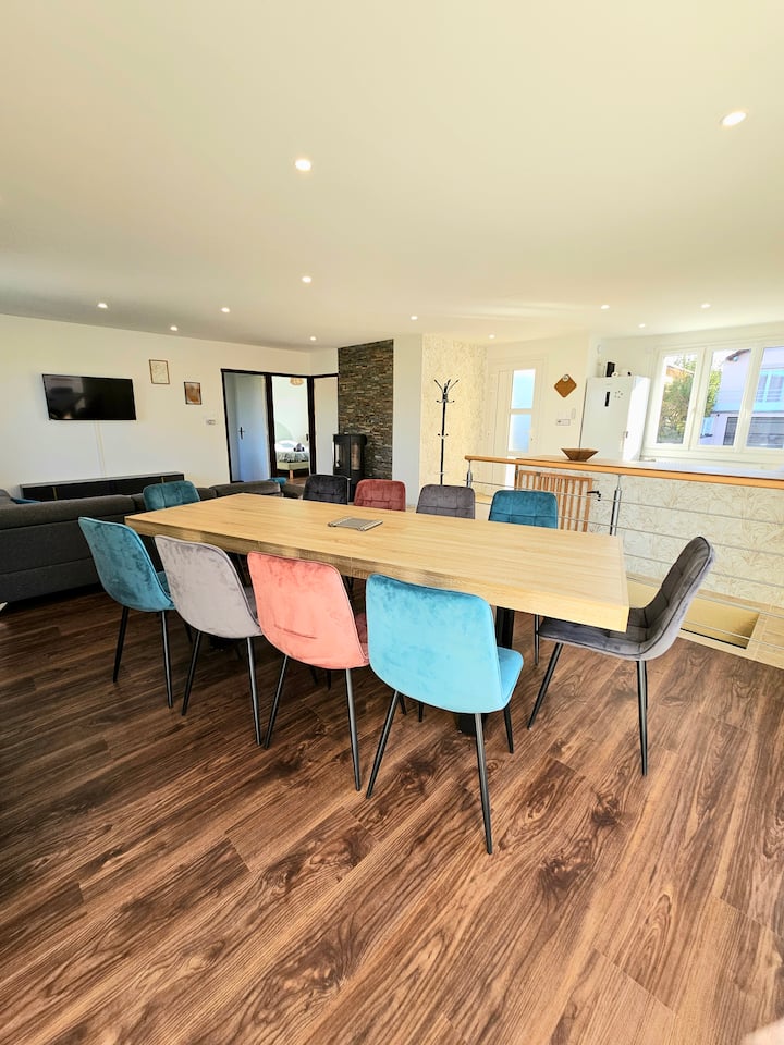 Maison Individuelle Idéale 10 Pers ! - Haute-Saône
