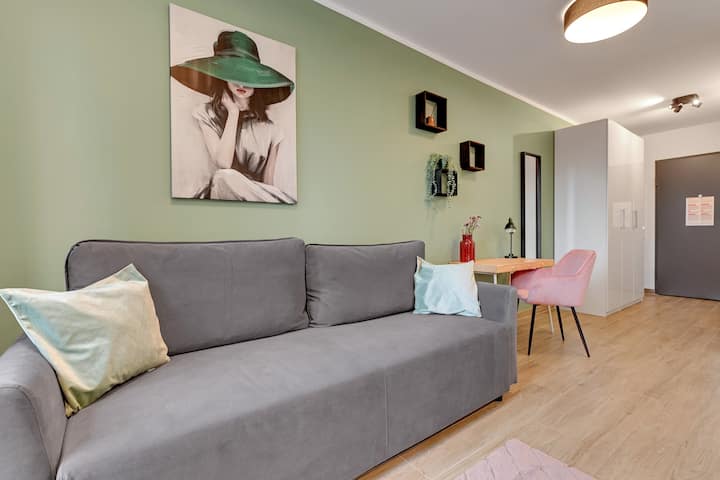 Atmospheric Studio | For Couples | Close To Center - Gdańsk