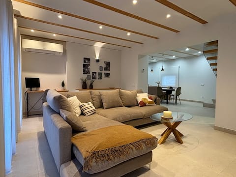 A charming duplex apartment.