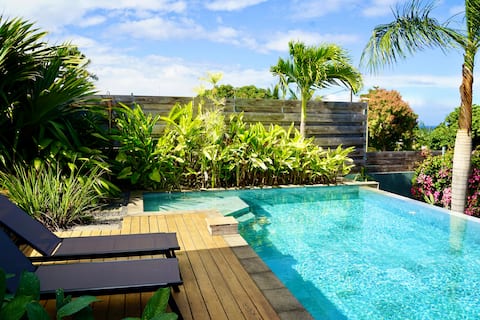 Villa Acacias. Pool & panoramic view