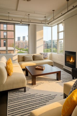 50% off Jan-Apr Huge 1900ft 2B+2B Loft @ King West