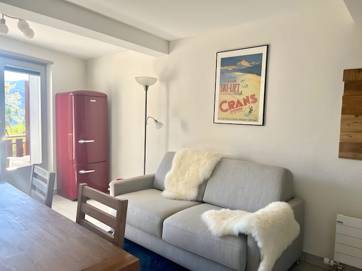 Cozy Cocagne W/ Mountain View - Crans-Montana