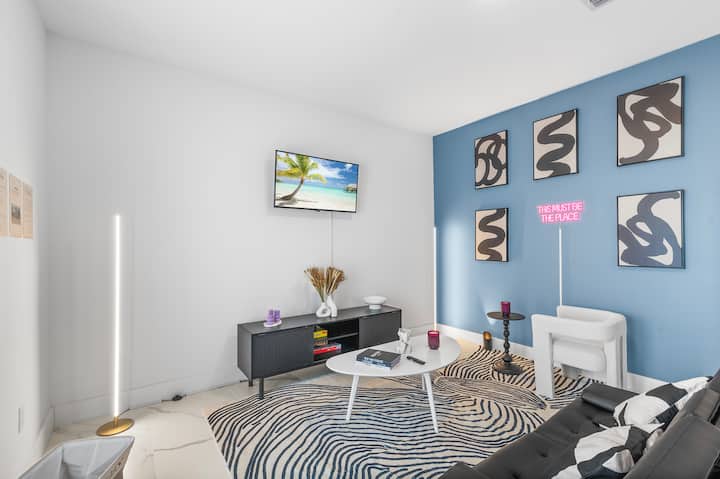 6brcoastalduplex: Patio•bbq•fastwifi•welcome Kit - Fort Lauderdale