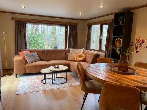 Chalet on family campsite in Diffelen