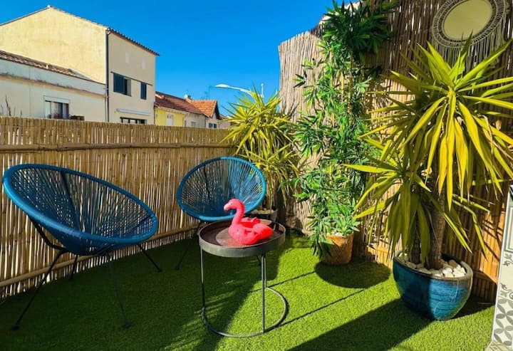 Suites 6 Personnes Climatisées-centre-ville - Le Grau-du-Roi