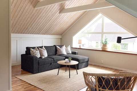 Cozy apartment in a detached house near Lassalyckan