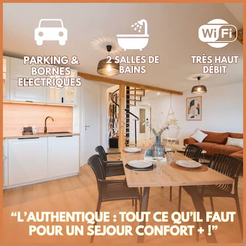 The Authentic> Spacious Duplex - 2 Bathrooms