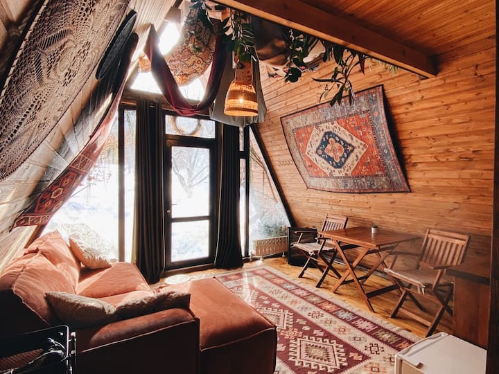 Little Alma-ata A-frame Magic Garden - Kazakistan