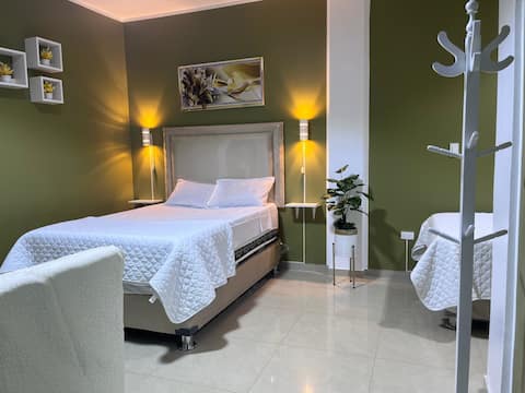 First-Floor Room + Air Conditioning + Ind Entranc