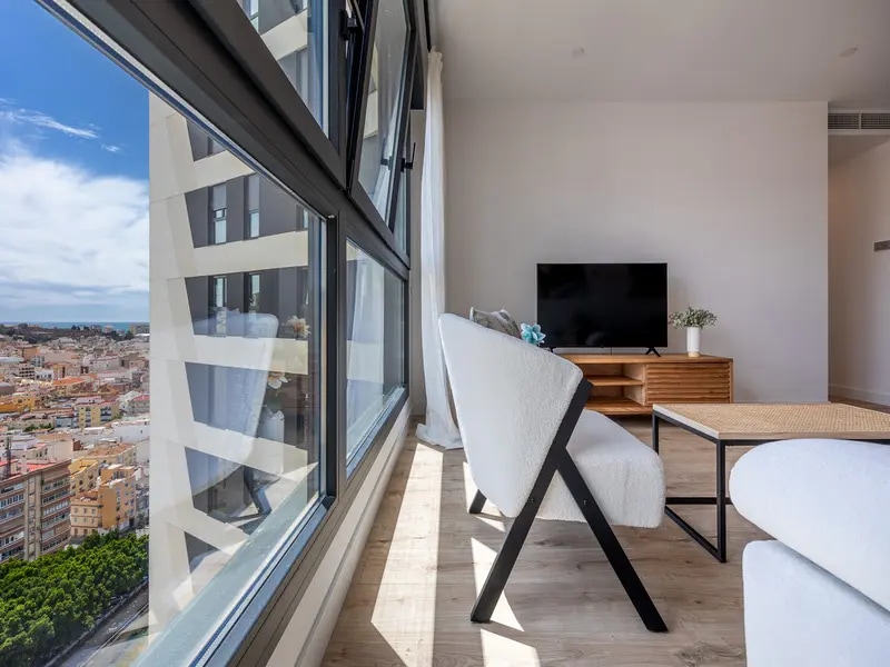 Top Airbnb: Urban Sky Malaga in Martiricos