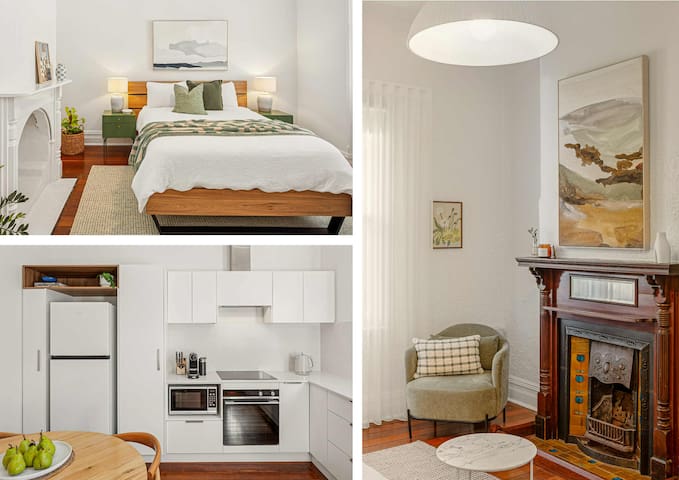 Stylish Modern Terrace with Park Views