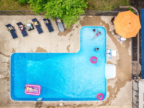 Multi-Gen Oasis | Pool, Pickleball, Theater, Fire