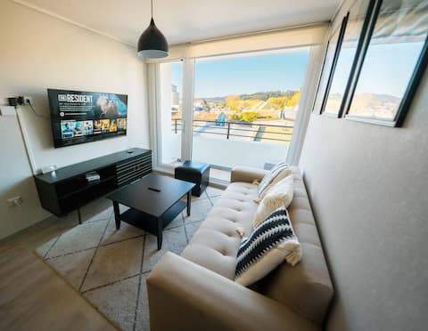 Spacious apartment with parking in downtown Concepción