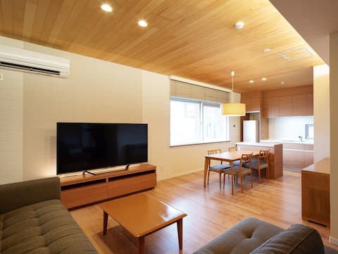 [Up to 9 people] A special time of "harmony" in Kitani! Spacious kitchen & fully equipped villa