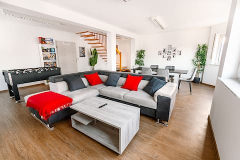 Spacious family paradise - 115 square meters, 2 floors