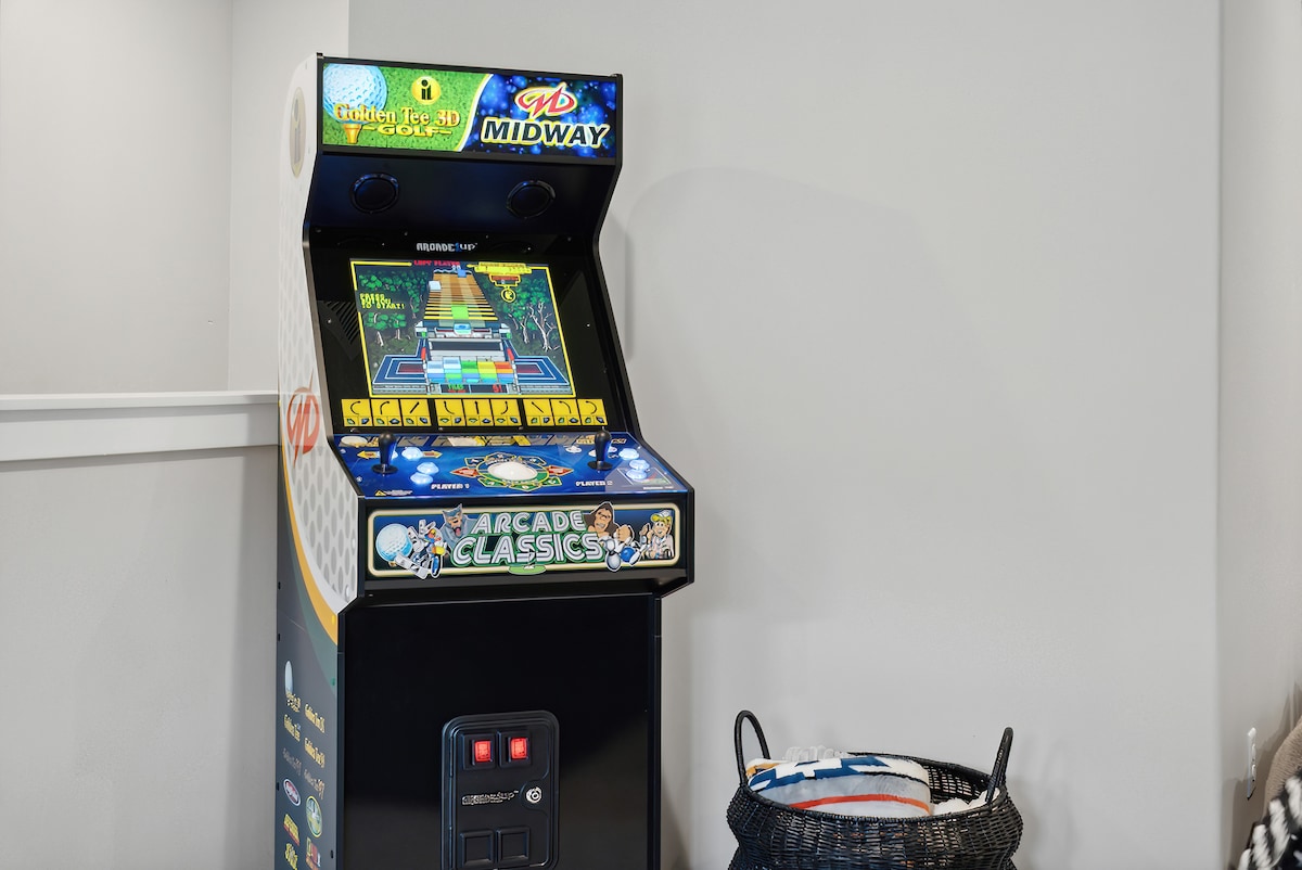 2 Suites|Hot tub|Arcade|BBQ|ESPN|H20+|No Cheap TP