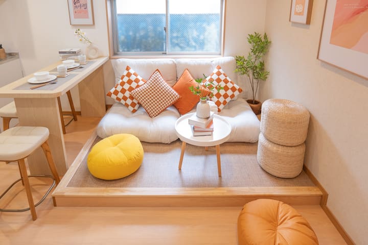 30/新大久保5分钟/3间卧室最大12位客人/全新公寓