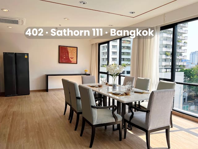 402: Modern Thai-Style 4Beds 4Baths, Pool&Gym View