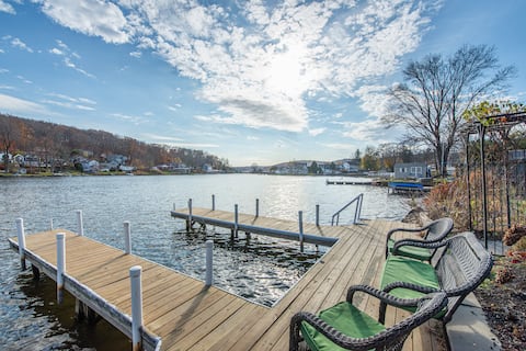 Dog Friendly Lake Home Water Toys, Game Rm for 6