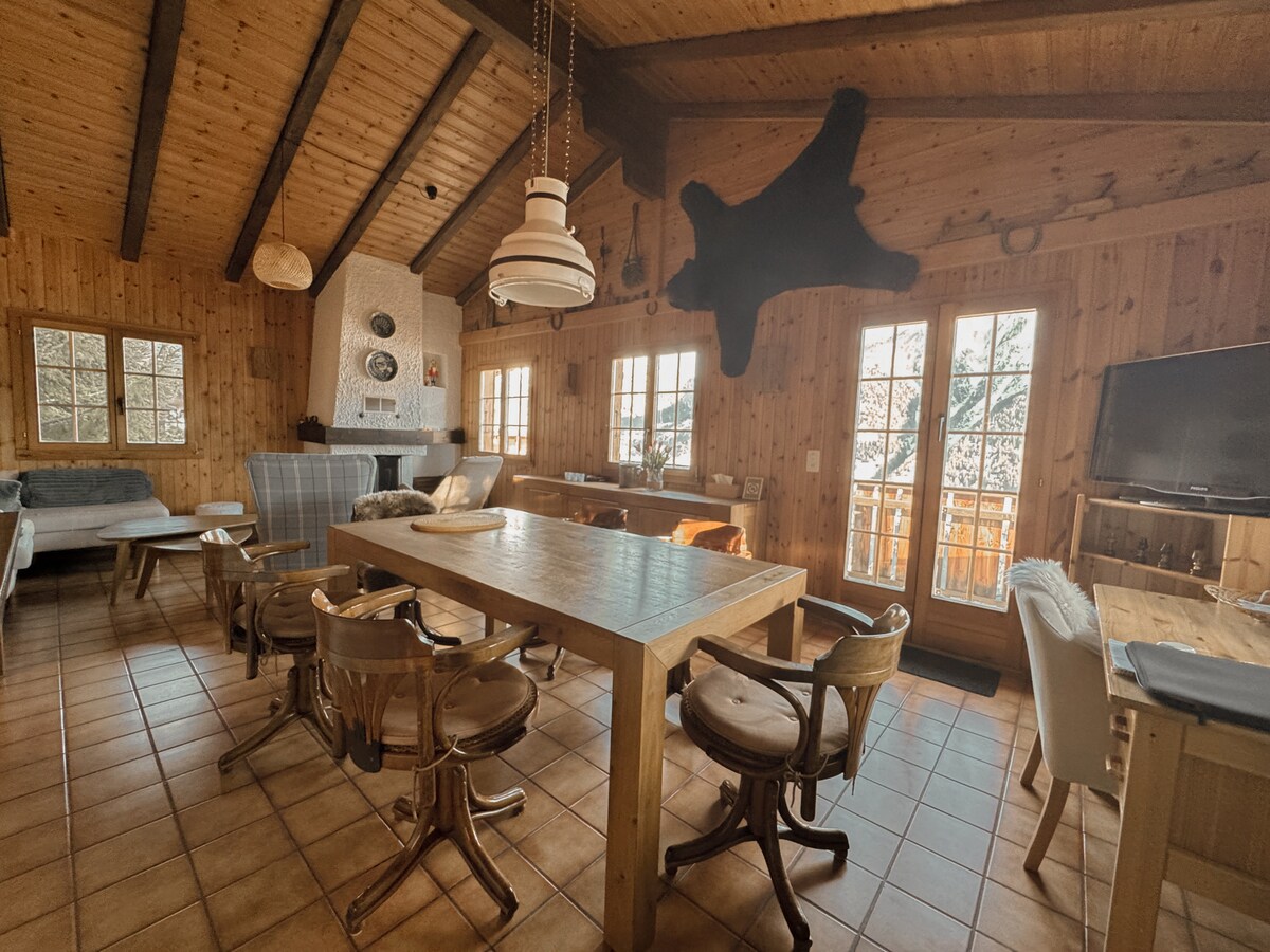 Popular Airbnb listing: Entire Chalet with stunning view, sauna & garden in Bettmeralp