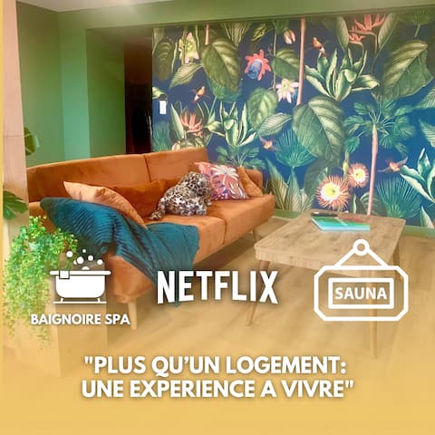 Suite Liana Evasion : spa, sauna, parking