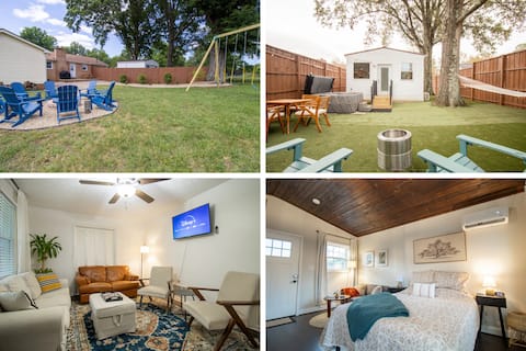 Charming Family Retreat & Studio by Brick & Home