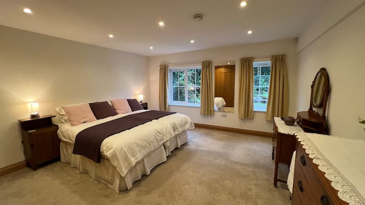 Super kingsize bed of slaapkamer met twee aparte bedden