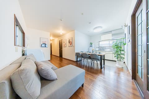 January Sale Only/90 m²/5 Bedrooms/Up to 14 People/Disney & Team Lab & Kidsania 15 Minutes/WiFi