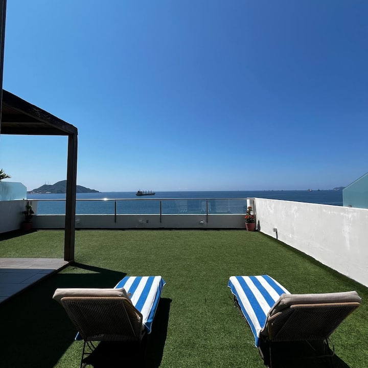 Penthouse De Lujo • Espectacular Vista Al Mar - Manzanillo