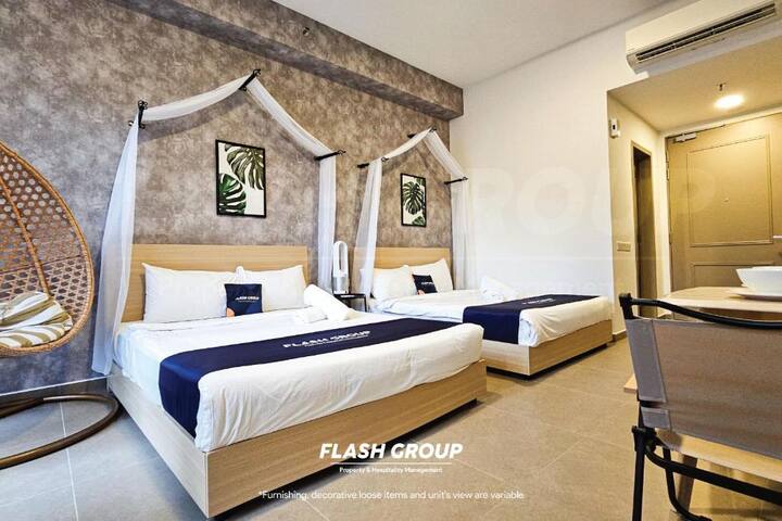 Qual Camping · Mossaz Premium Modern Studio for 4 Pax KL