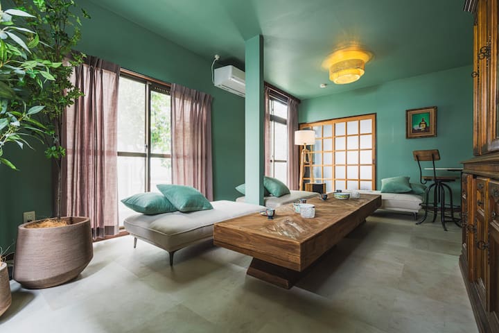 モント亀戸茶屋/100㎡/4LDK/和風の魅力と伝統の家具/駅まで徒歩3分/都心観光に便利