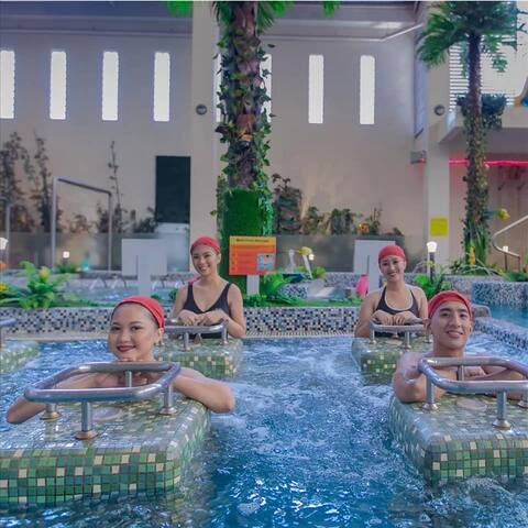 Ace Suites by the WaterSpa - Twin 1BR Family Room