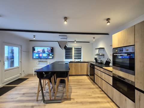 Ideal house for 5 people Work and Relaxation