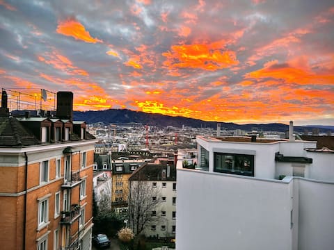 Successful Airbnb property: Feudal apartment in a prime location. in Oberstrass