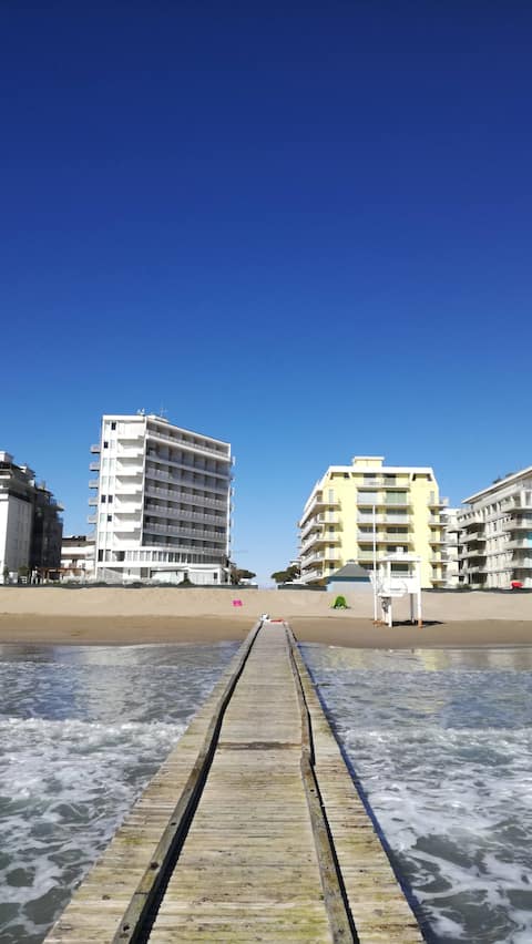 New and Complete: Apartment 2 Steps from the Sea!