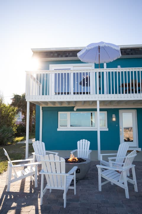 NEW! Sleeps 16 - Oceanfront Home