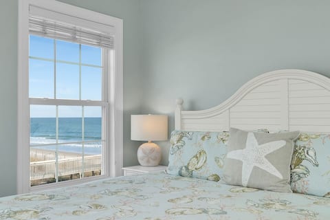 Top performing Airbnb: 5-BR, 4 Kings, HotTub, OceanFront, Gates, Hammocks in North Topsail Beach