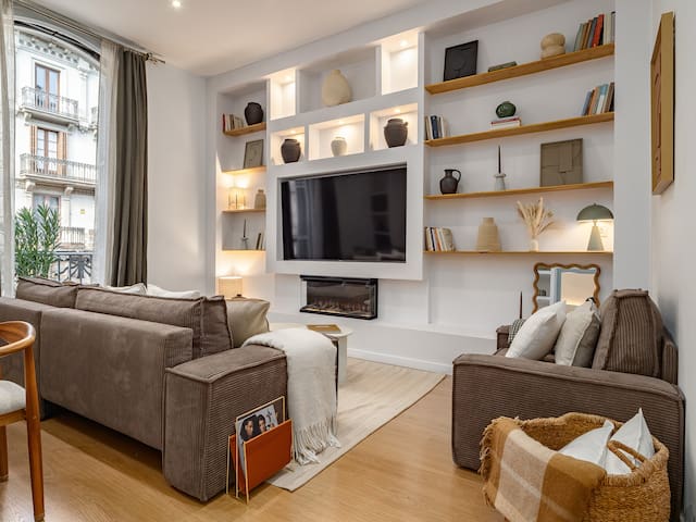 Moderno apartamento en el corazón de Barcelona
