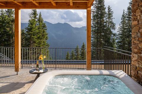 Chalet Abies mit Whirlpool