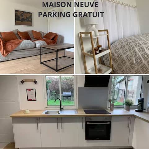 2. House 3 min Chalon free parking