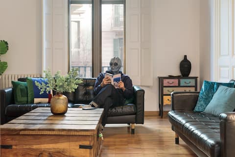 Airbnb con mejor rendimiento: Fabulous big apartment near to plaza Cataluna en L'antiga Esquerra De L'eixample