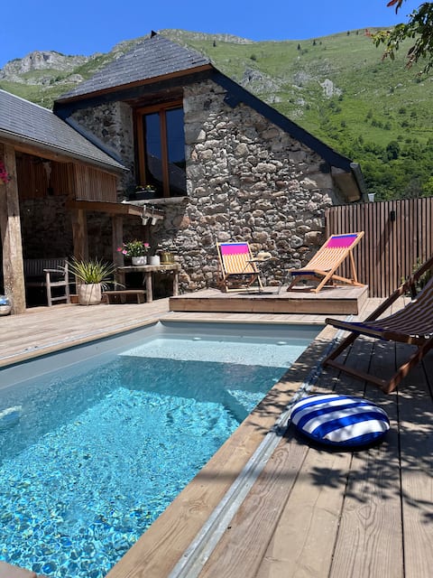 The Adour de Rimoula barn with Nordic bath