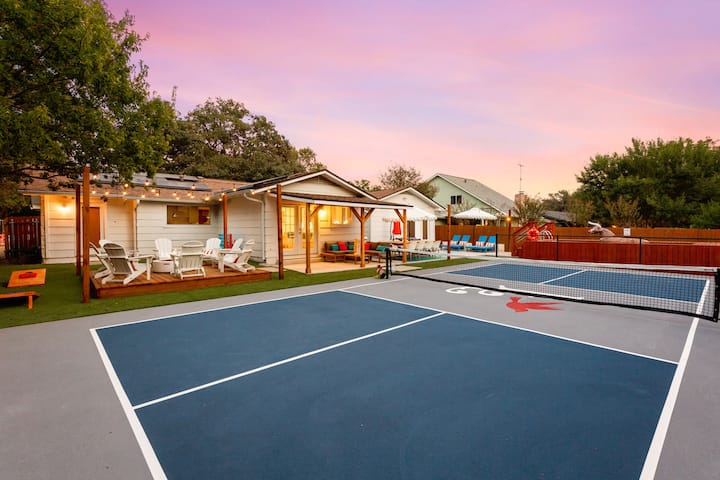 Pickleball, Pool, Bach Trip @ Ladybird Landing - Austin