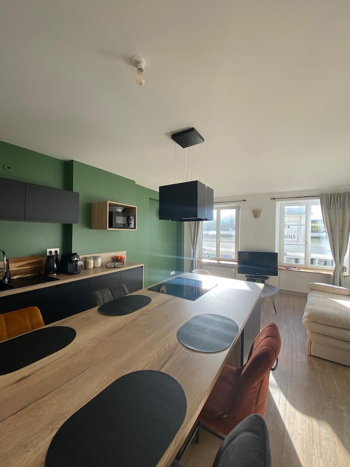 Appartement Centre-ville
Plage Du Plat Gousset - Granville